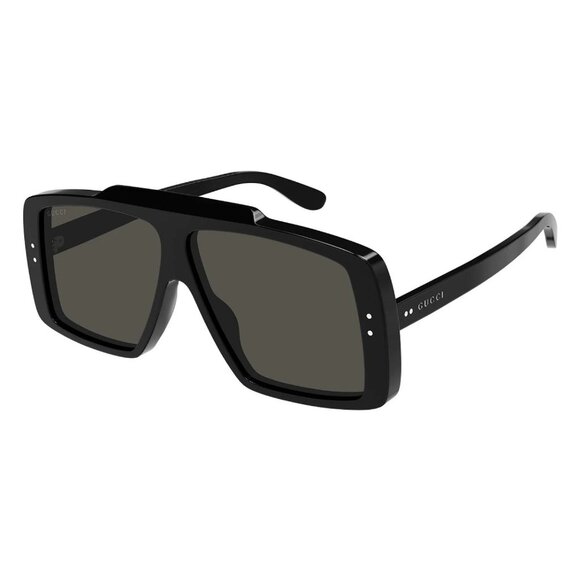 NWT GUCCI SUNGLASSES UNISEX BLACK EYEWEAR GUCCI main image 4